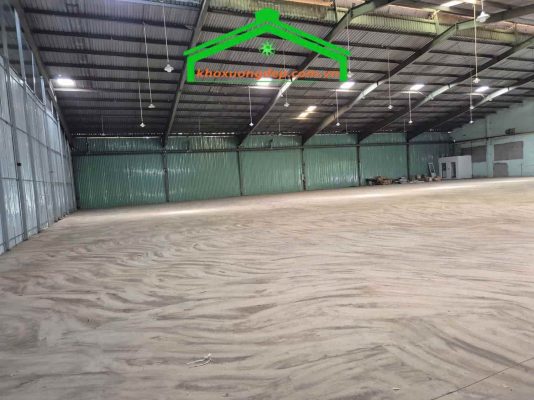 Cho thuê kho xưởng 1500m2 KCN Tân Bình, TPHCM