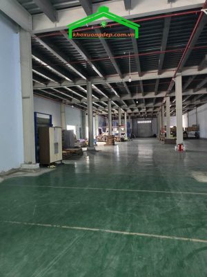Cho thuê kho xưởng 5100m2 KCN Hải Sơn, Đức Hòa, Tây Ninh
