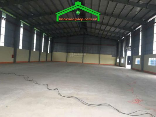 Cho thuê kho xưởng 4200m2 Bàu Sen, Hòa Khánh, Tây Ninh