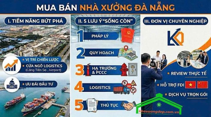 Những lưu ý khi mua bán nhà xưởng tại Đà Nẵng