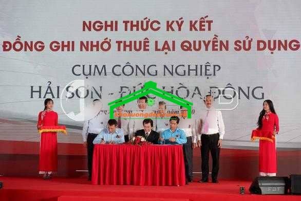 Cụm khu công nghiệp Hải Sơn – Đức Hòa Đông – Long An