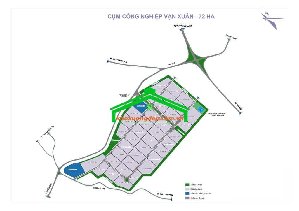 Cụm công nghiệp Vạn Xuân – Phú Thọ