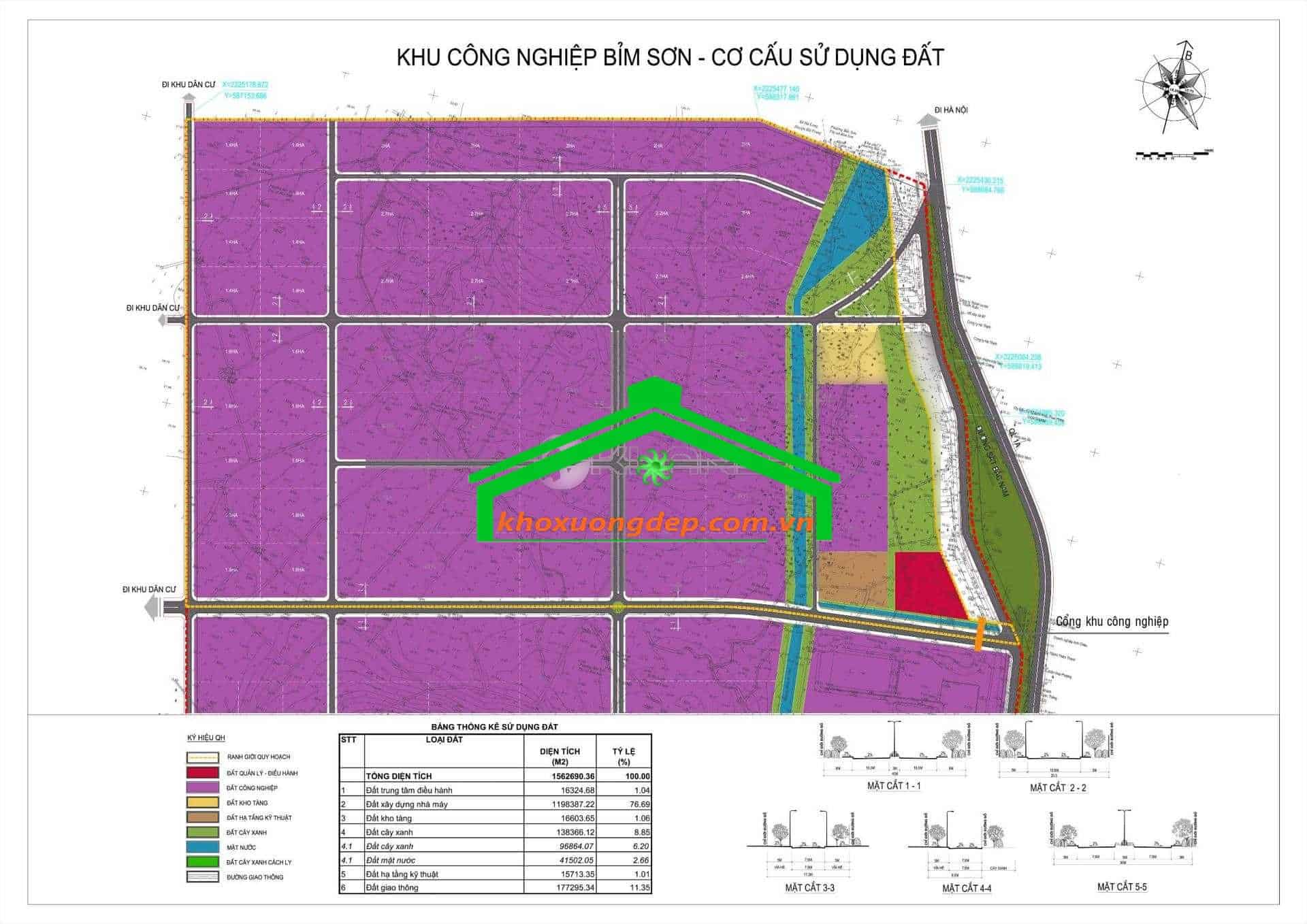 Khu công nghiệp Bỉm Sơn A – Thanh Hóa