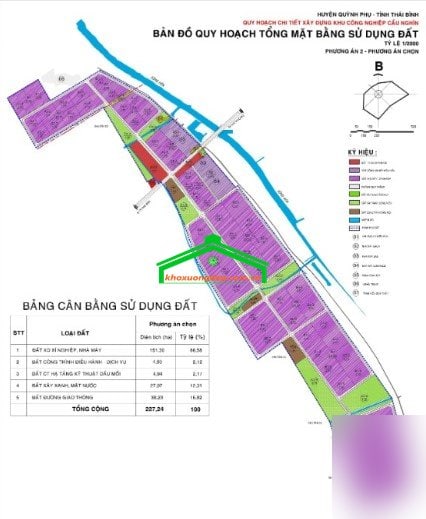 KHU CÔNG NGHIỆP CẦU NGHÌN GIAI ĐOẠN 2 – THÁI BÌNH