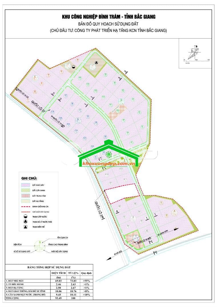 Khu công nghiệp Đình Trám – Tỉnh Bắc Giang