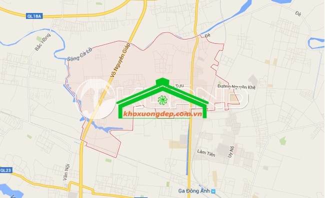 KHU CÔNG NGHIỆP ĐÔNG ANH – HÀ NỘI