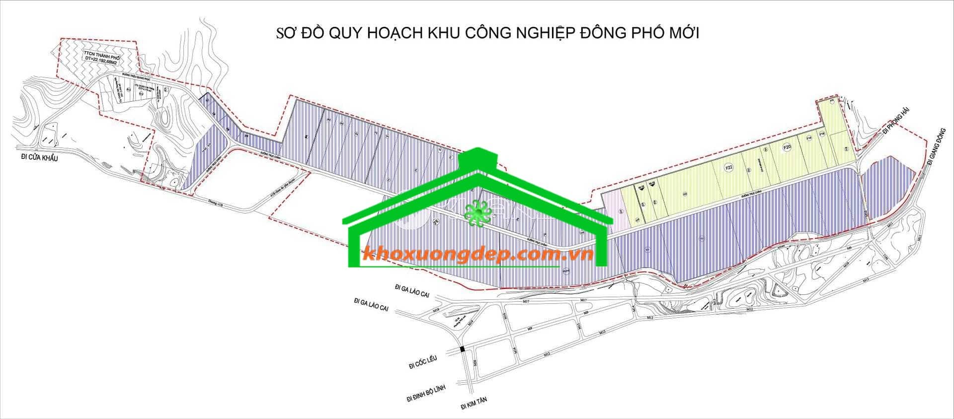 Khu Công Nghiệp Đông Phố Mới - Lào Cai