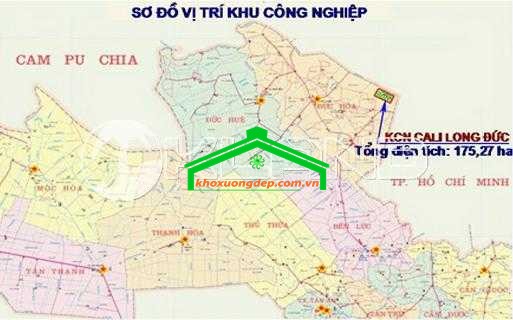 Khu công nghiệp Đức Hòa III Cali Long Đức – Long An