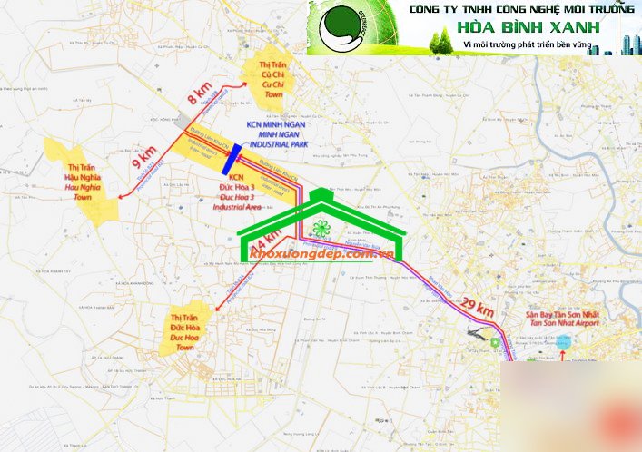 Khu công nghiệp Đức Hoà III RESCO – Long An