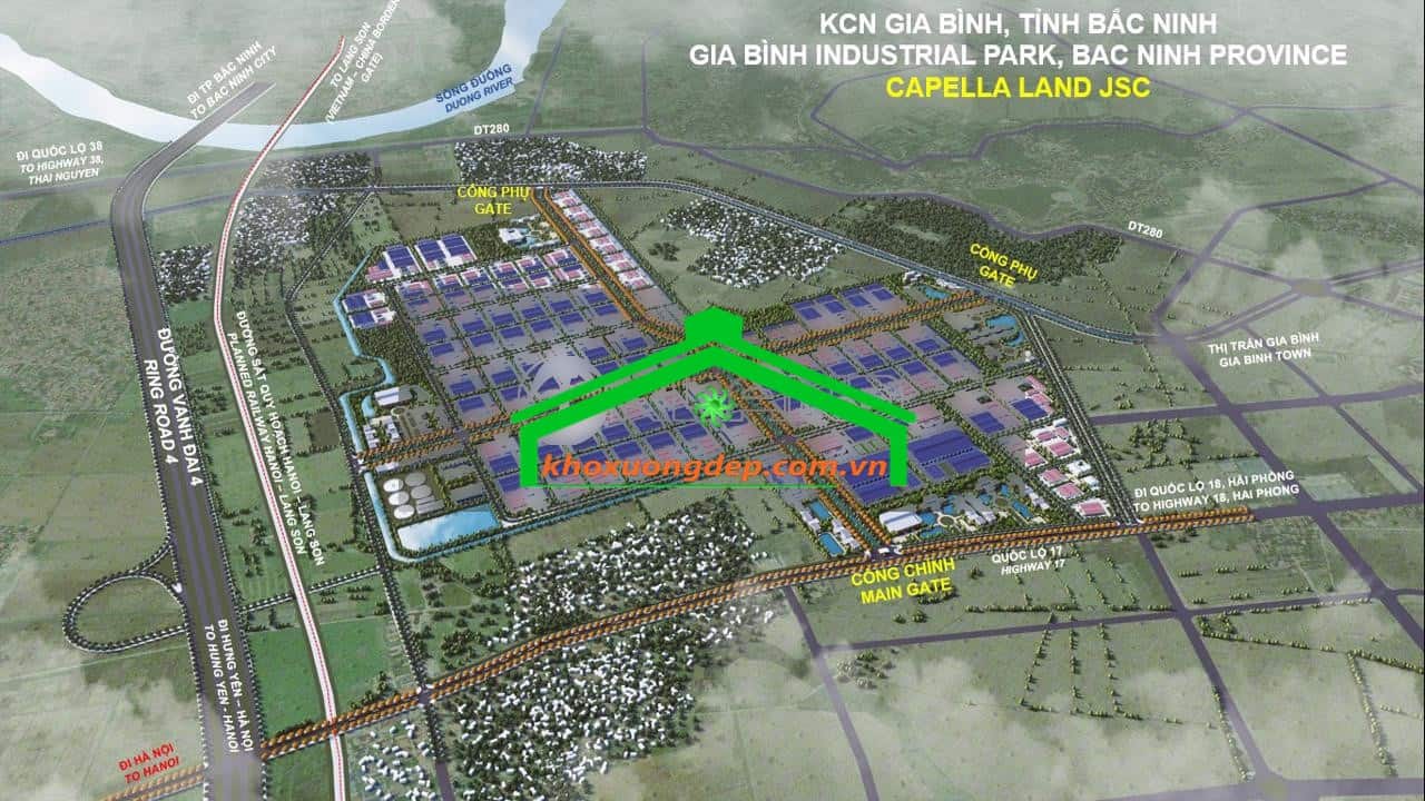 Khu công nghiệp Gia Bình – Tỉnh Bắc Ninh