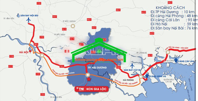 Khu công nghiệp Gia Lộc Hải Dương
