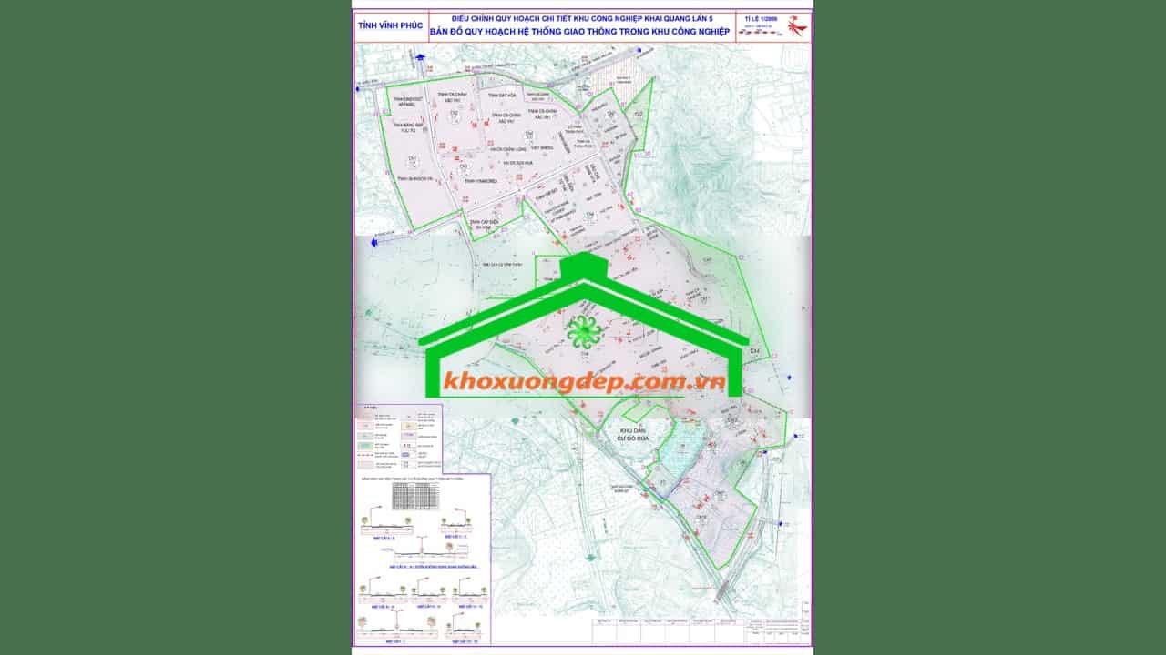 Khu công nghiệp Khai Quang – Tỉnh Vĩnh Phúc