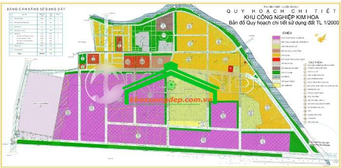 Khu công nghiệp Kim Hoa – Tỉnh Vĩnh Phúc