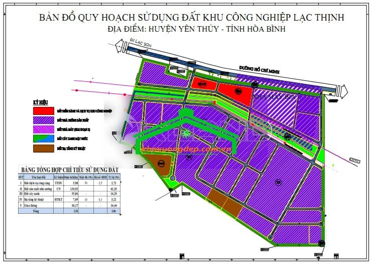 Khu Công Nghiệp Lạc Thịnh – Hòa Bình