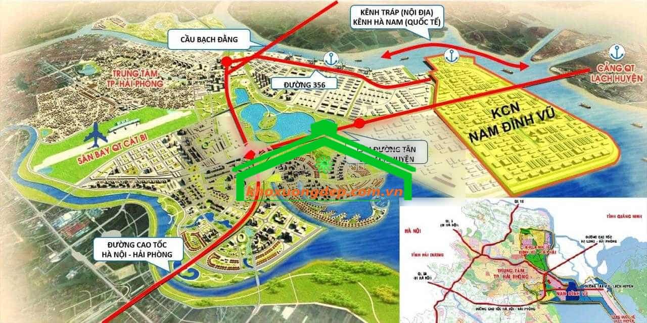 Khu công nghiệp Nam Đình Vũ – Hải Phòng