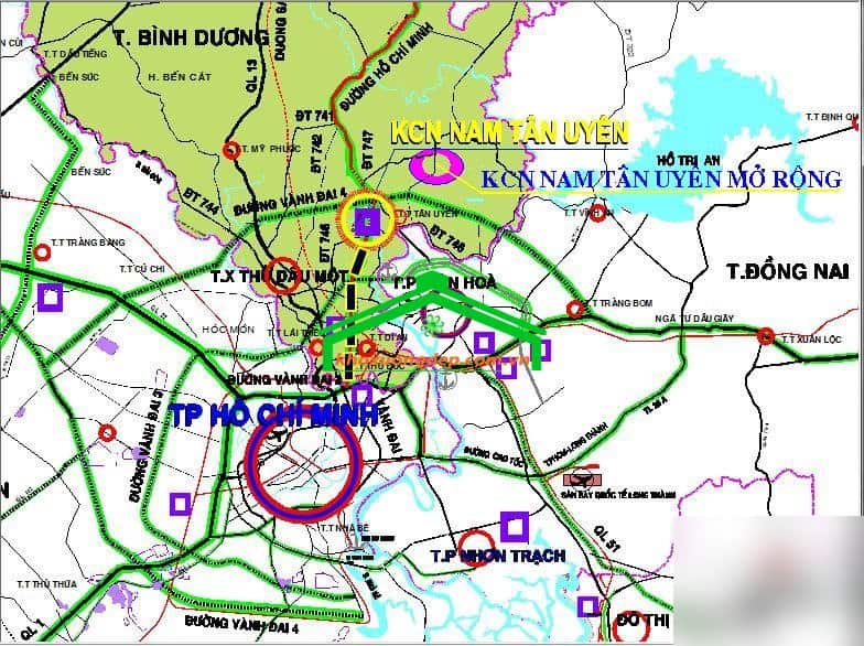 Khu công nghiệp Nam Tân Uyên – Bình Dương