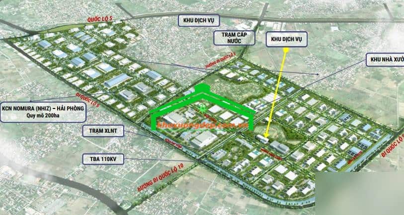 KHU CÔNG NGHIỆP NHẬT BẢN - HẢI PHÒNG GIAI ĐOẠN 2 - HẢI PHÒNG