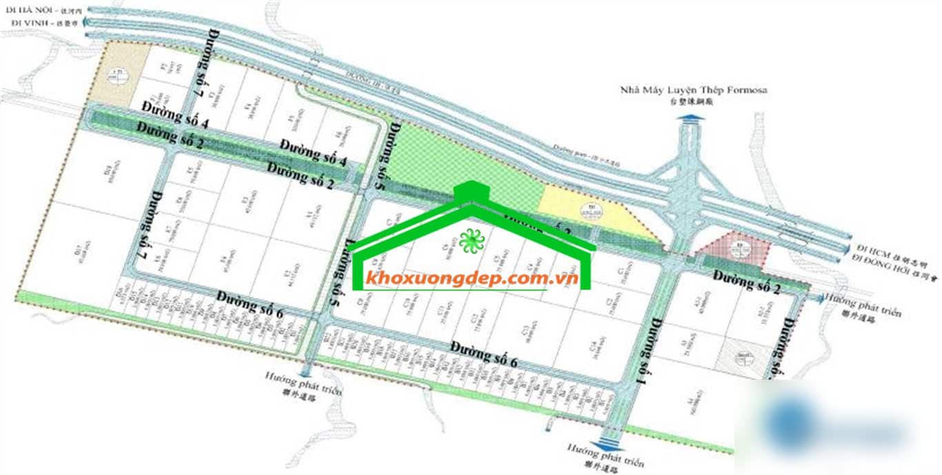 Khu công nghiệp Phú Vinh - Hà Tĩnh