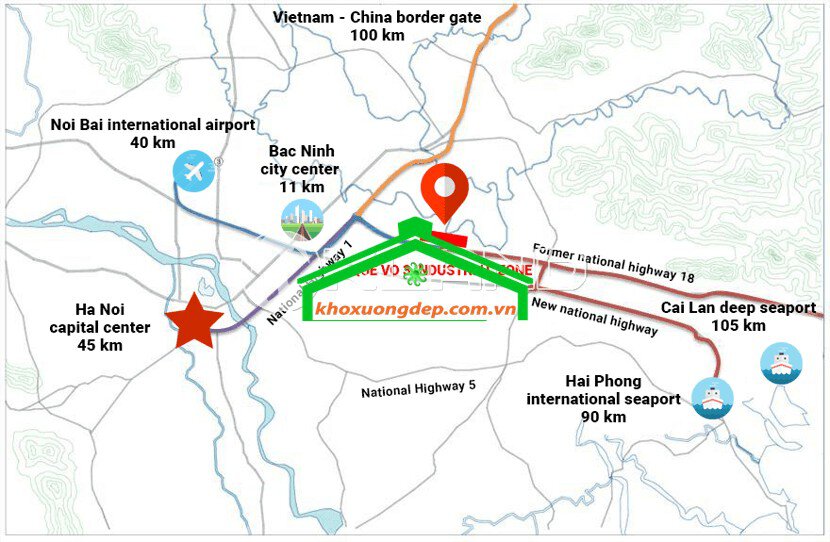 Khu công nghiệp Quế Võ III – Tỉnh Bắc Ninh