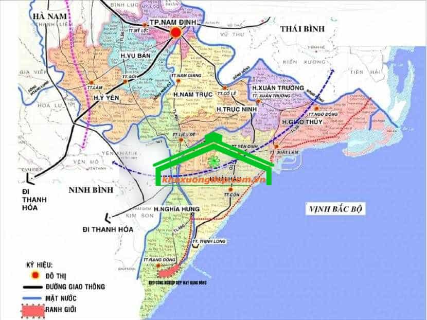 Khu công nghiệp Rạng Đông – Nam Định