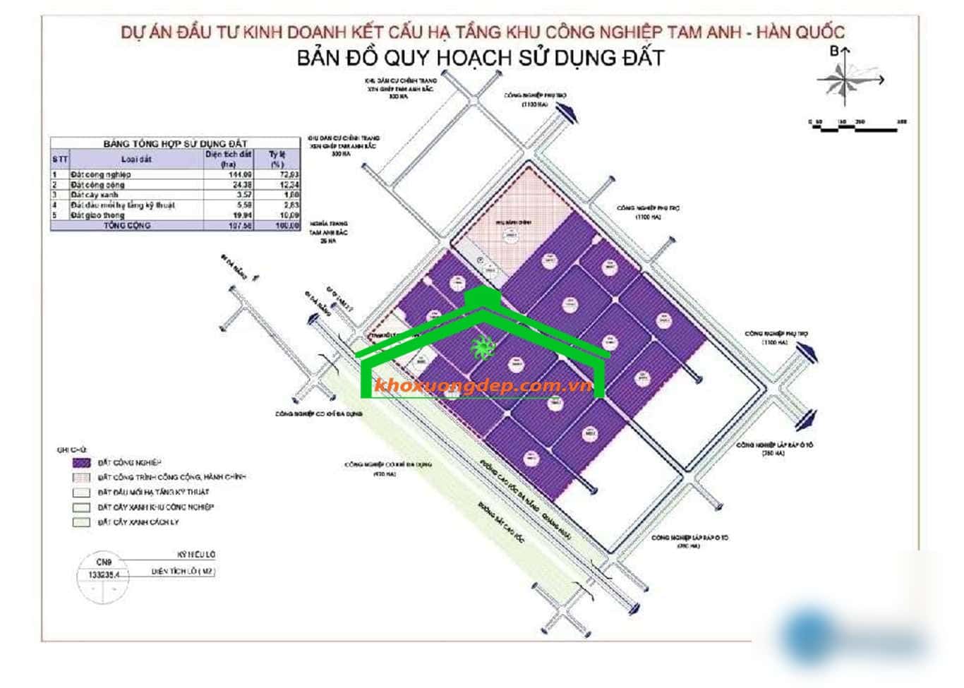 Khu công nghiệp Tam Anh Hàn Quốc – Quảng Nam