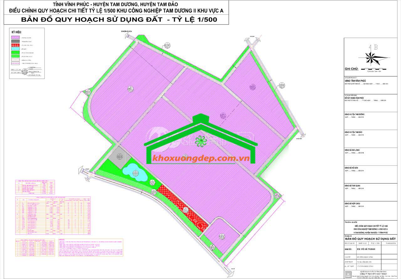 Khu công nghiệp Tam Dương II – Khu A – Tỉnh Vĩnh Phúc