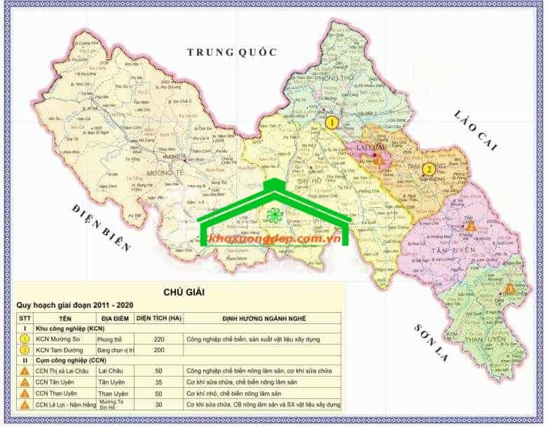 Khu Công nghiệp Tam Đường - Lai Châu