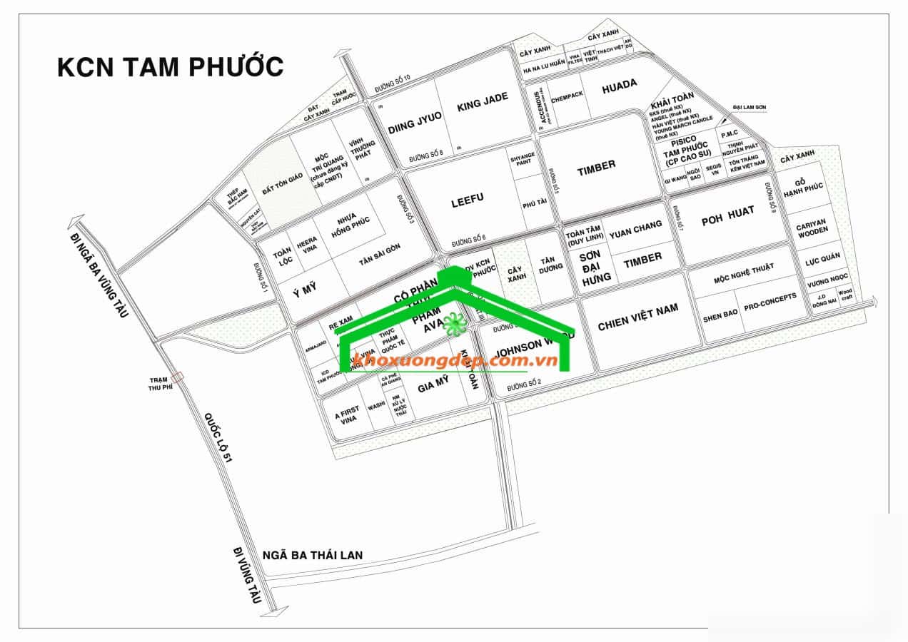 Khu công nghiệp Tam Phước - Đồng Nai