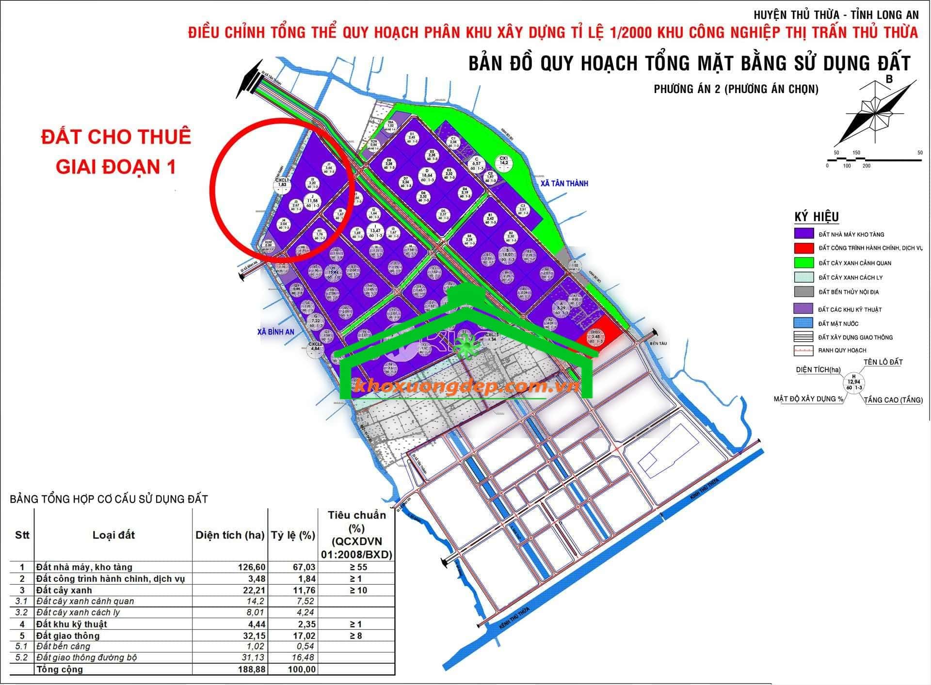 Khu công nghiệp Thủ Thừa – tỉnh Long An