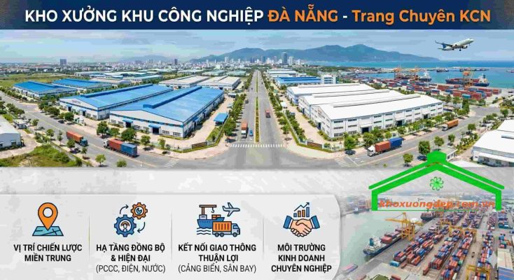 Kho xưởng trong Khu Công Nghiệp Đà Nẵng - Trang chuyên KCN