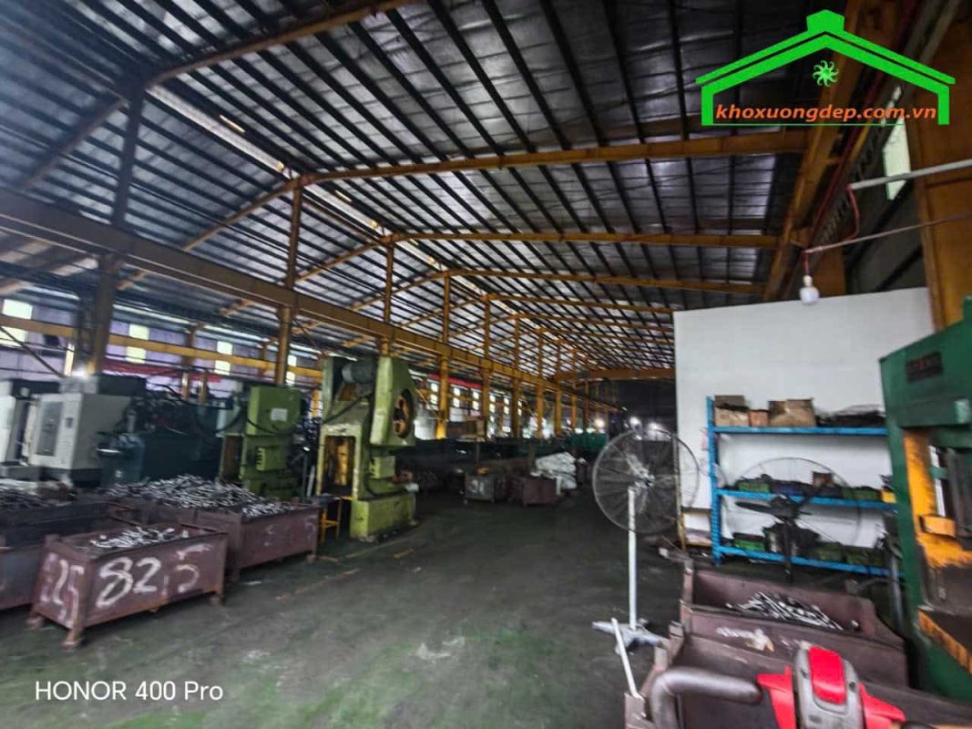 Cho thuê kho xưởng 5568m2 KCN Hải Sơn, Tây Ninh