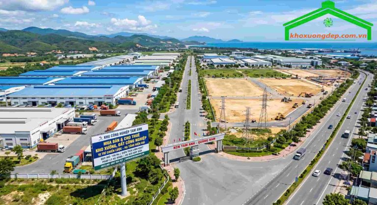 KCN Tam Anh - Mua bán cho thuê kho xưởng, đất công nghiệp