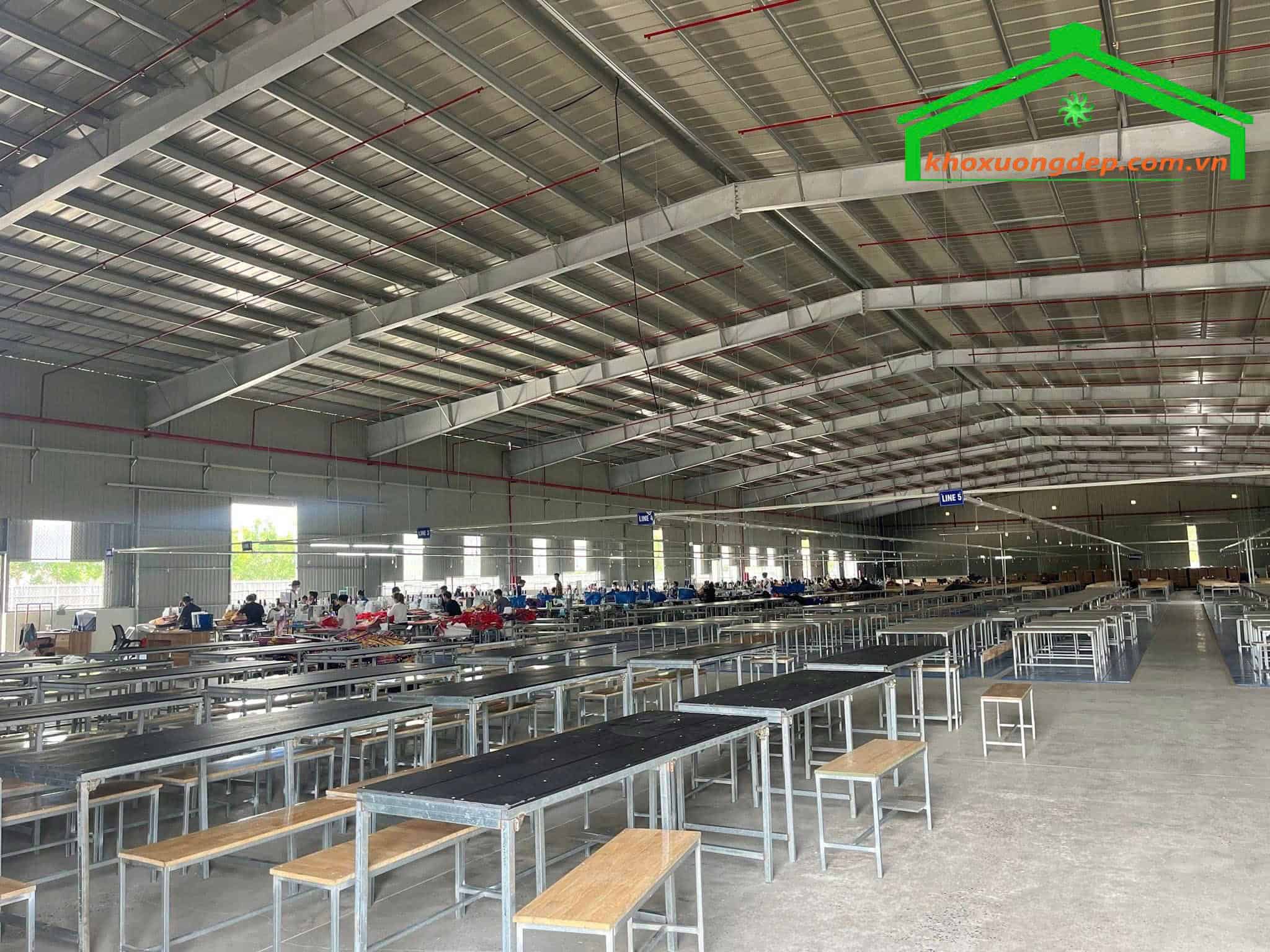 Cho thuê kho xưởng 7500m2 trong KCN Hòa Khánh, Đà Nẵng