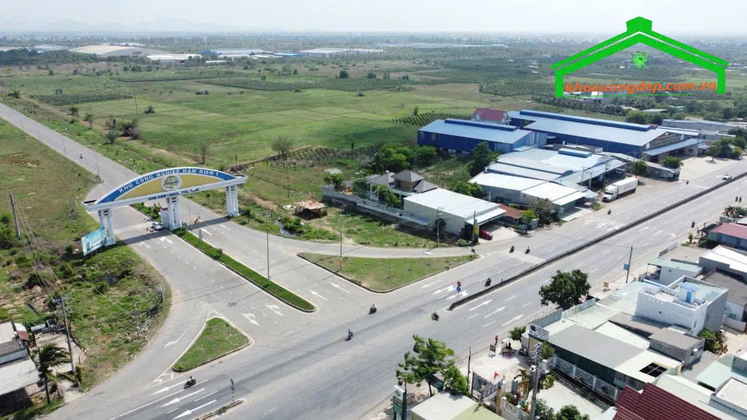 Ban quản lý KCN Hàm Kiệm I - Liên hệ thuê mua đất, kho xưởng