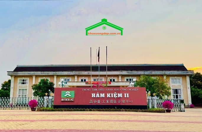 Ban quản lý KCN Hàm Kiệm II-Liên hệ thuê mua đất, kho xưởng