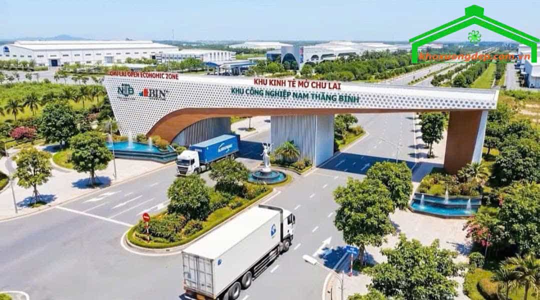 Ban quản lý KCN Nam Thăng Bình - Liên hệ thuê mua đất, kho xưởng