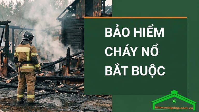 Bảo hiểm cháy, nổ bắt buộc: Quy định mới có hiệu lực từ 15/9