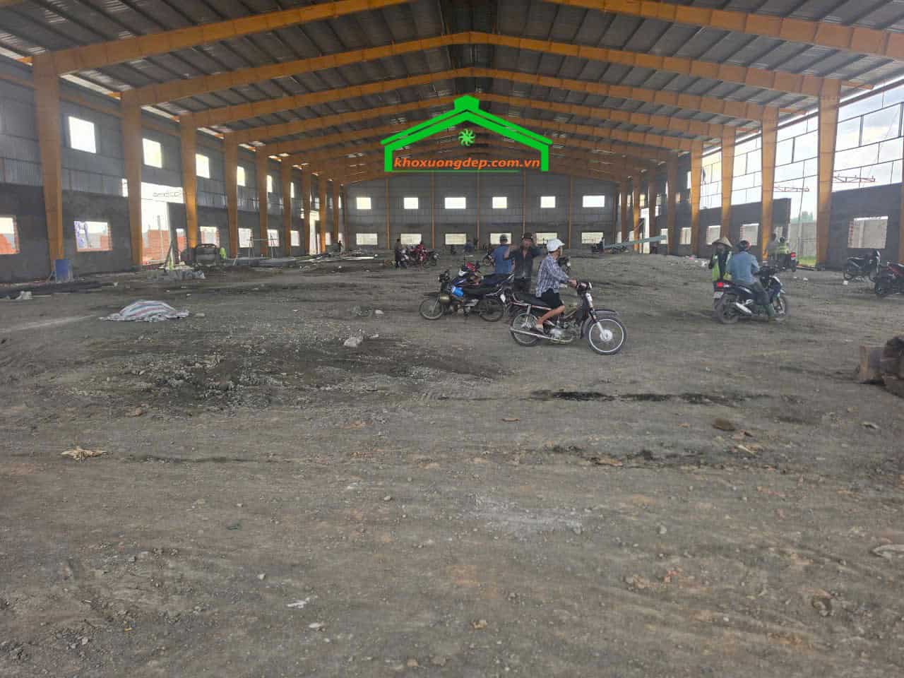 Cho thuê kho xưởng 12000m2 KCN Hải Sơn Đức Hòa Đông