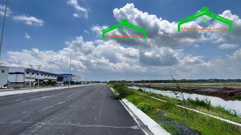 Bảng giá thuê đất & kho xưởng trong CCN Tây Bắc Đức Hòa Đông